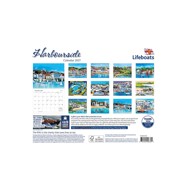 2027 HARBOURSIDE CALENDAR