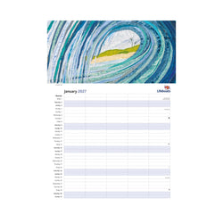 2027 JACKIE GALE FAMILY ORGANISER CALENDAR