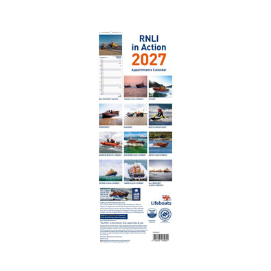 2027 RNLI IN ACTION CALENDAR