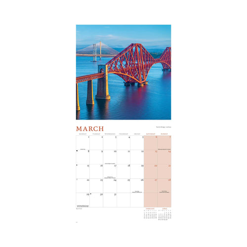 2027 SCOTLAND CALENDAR