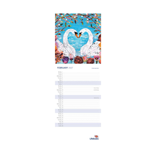 2027 SEASIDE CALENDAR