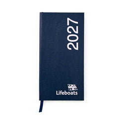 2027 SLIM DIARY NAVY