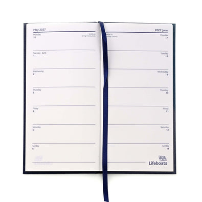 2027 SLIM DIARY NAVY