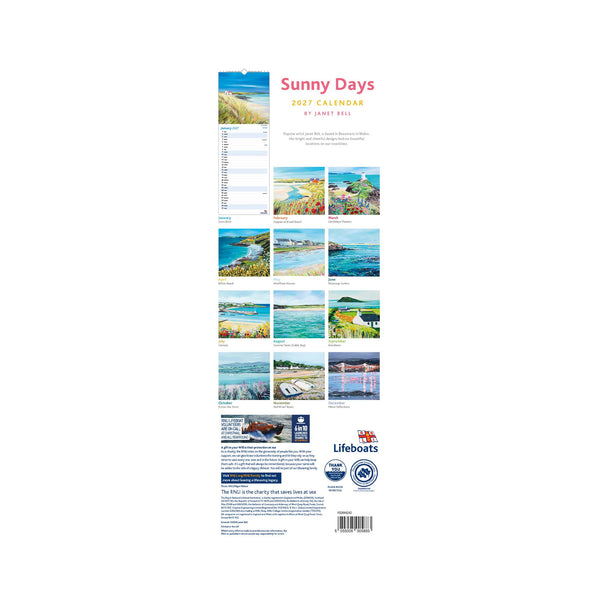 2027 SUNNY DAYS CALENDAR