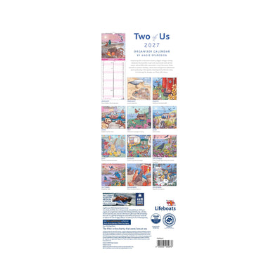 2027 TWO OF US CALENDAR