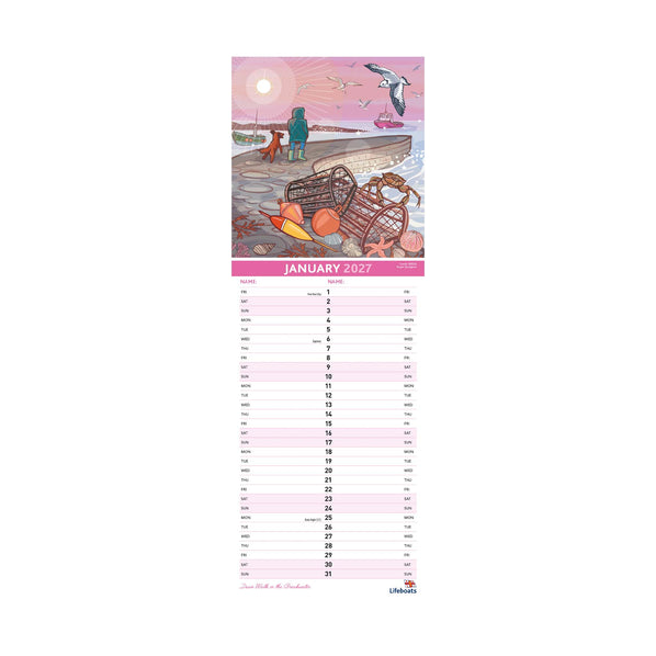 2027 TWO OF US CALENDAR