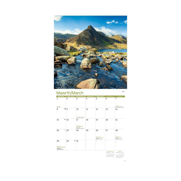 2027 WALES CALENDAR