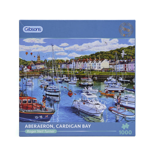 Aberaeron Cardigan Bay Jigsaw, 1000 Pieces