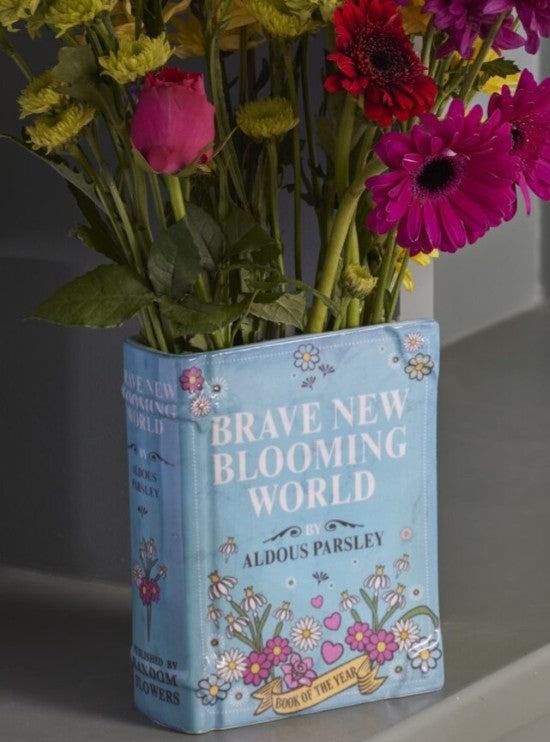 Ceramic Book Vase