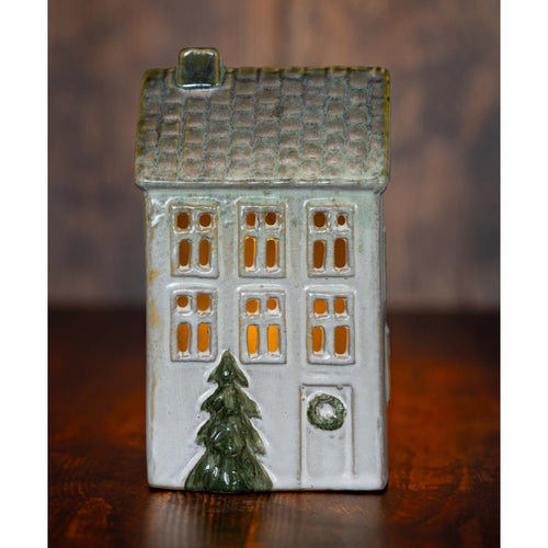 Ceramic Light Up House Ornament