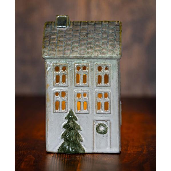 Ceramic Light Up House Ornament