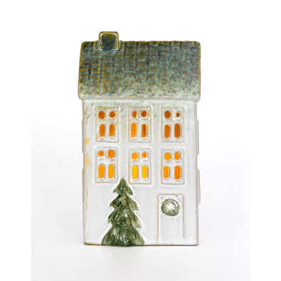 Ceramic Light Up House Ornament