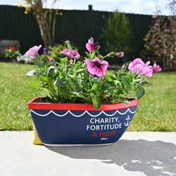 Charity, Fortitude and Hope Boat Planter WAIT FOR OTHER SELL THROUGH