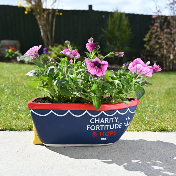 Charity, Fortitude and Hope Boat Planter WAIT FOR OTHER SELL THROUGH