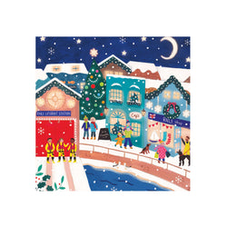 COASTAL TOWN CHRISTMAS CARDS 2026