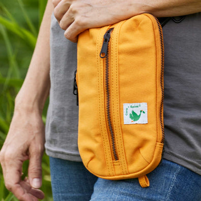 CORA + SPINK FRANKIE CANVAS BAG ORANGE