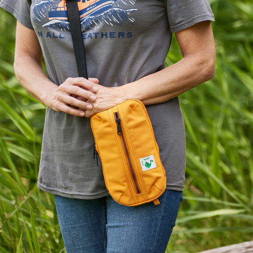 CORA + SPINK FRANKIE CANVAS BAG ORANGE