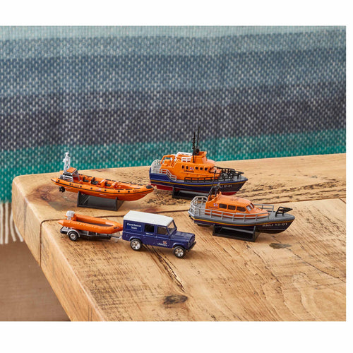 Corgi RNLI Land Rover Defender and D Class Lifeboat Model 1:90