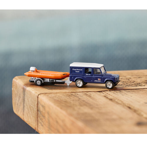 Corgi RNLI Land Rover Defender and D Class Lifeboat Model 1:90