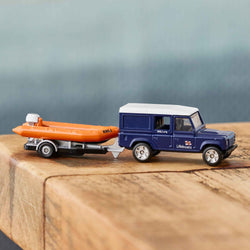 Corgi RNLI Land Rover Defender and D Class Lifeboat Model 1:90
