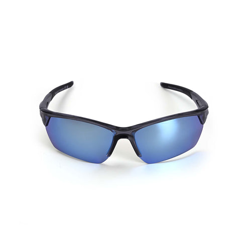Dirty Dog Track Polarised Sunglasses, Black/Blue
