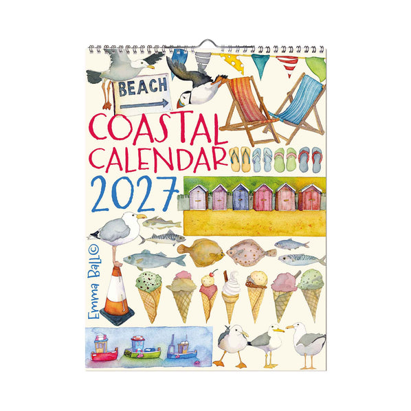 EMMA BALL 2027 COASTAL CALENDAR