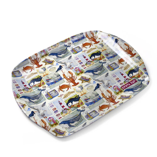 Emma Ball Coastal Pieces Medium Tray
