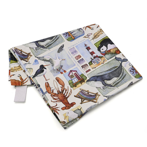 Emma Ball Coastal Pieces Tea Towel