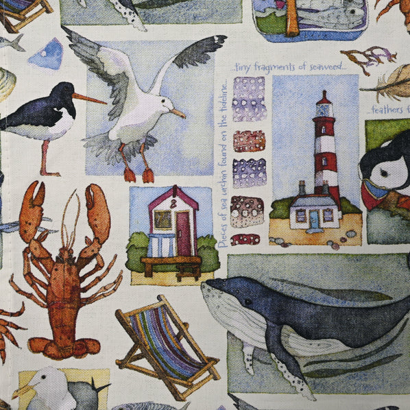 Emma Ball Coastal Pieces Tea Towel