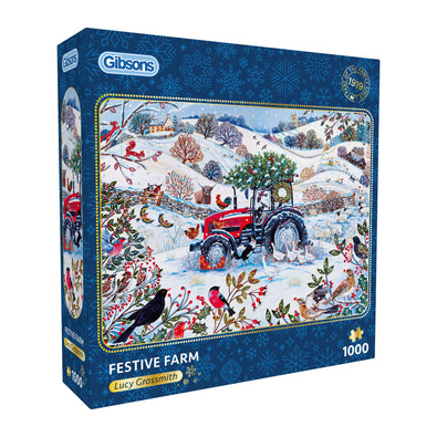 Festive Farm Jigsaw, 1000 Pieces