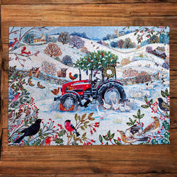 Festive Farm Jigsaw, 1000 Pieces