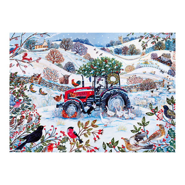Festive Farm Jigsaw, 1000 Pieces