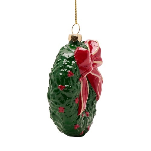 Festive Wreath Hanging Christmas Tree Decoration