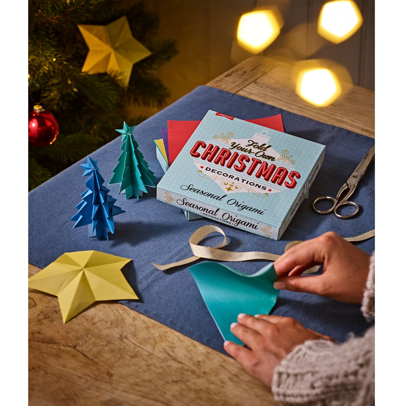 Fold Your Own Christmas Decorations Origami Pack | RNLI Shop