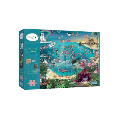 Gibsons A Collective of Creatures Jigsaw Puzzle, 1000 Pieces