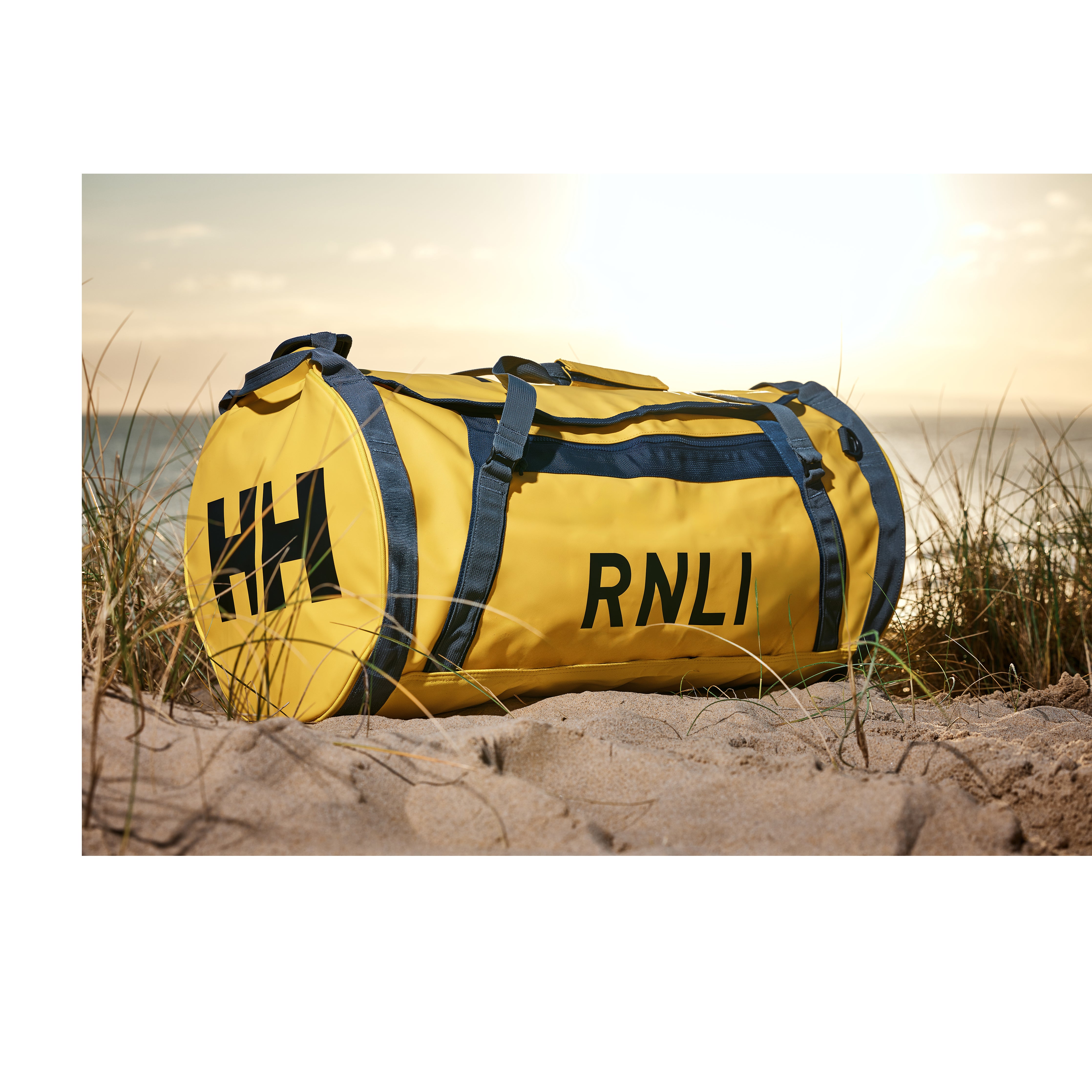 Helly Hansen Duffel Bag, Yellow 70L RNLI Shop - Main Image