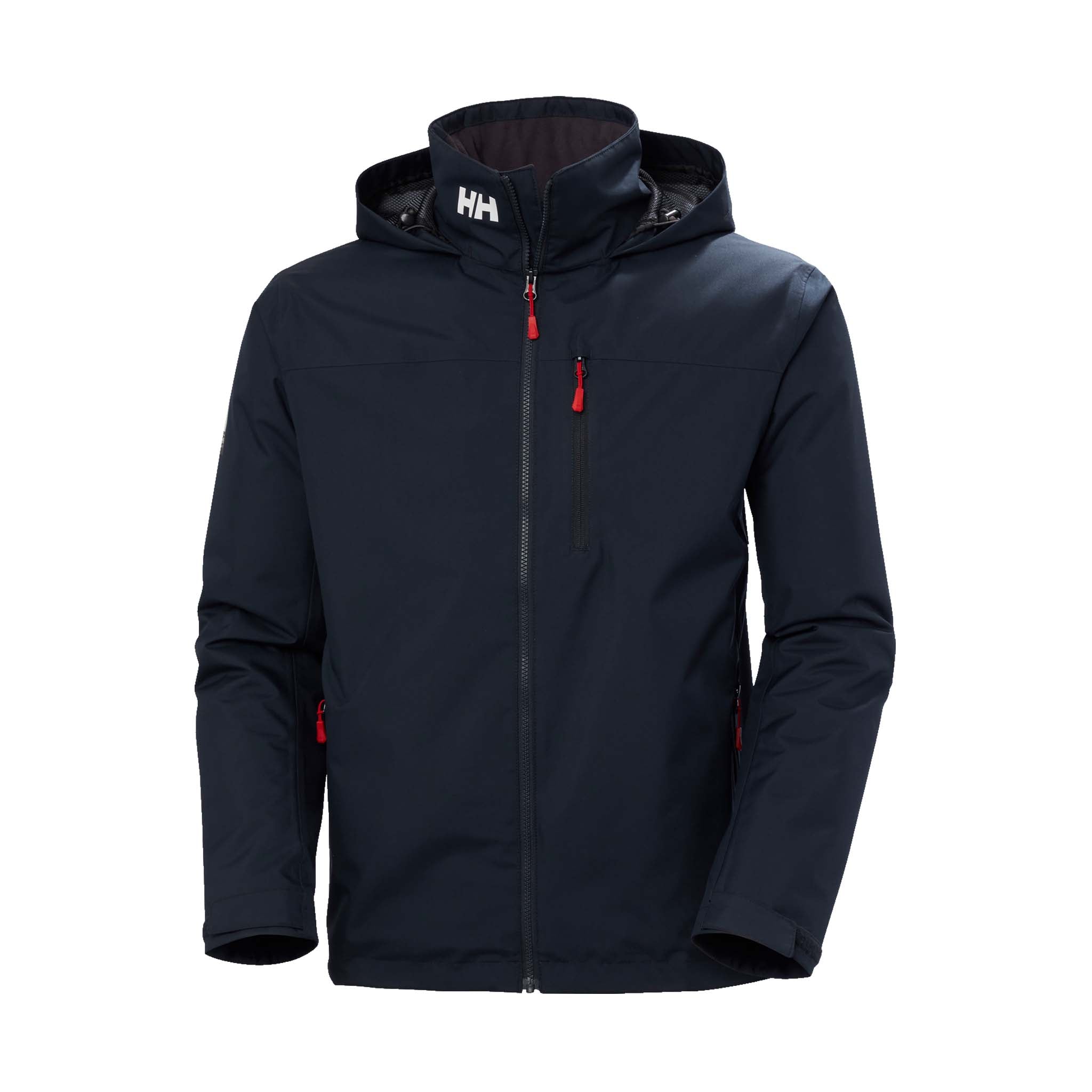 Helly Hansen Men's Standard Crew Hooded Midlayer Fleece Lined Waterproof Raincoat Jacket, 853 Grey Fog, X-Large Men\u0027s Seven J Outdoor Rain Jacket | Helly Hansen UK