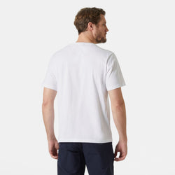 Helly Hansen Men's Logo Short Sleeve T-shirt - White