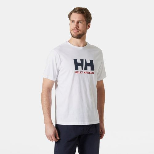 Helly Hansen Men's Logo Short Sleeve T-shirt - White