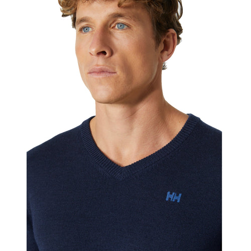 Helly Hansen RNLI Men's Shore Merino Sweater, Navy
