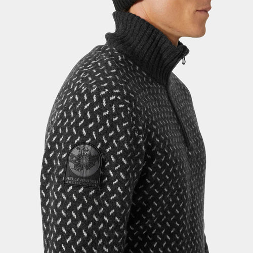 Helly Hansen RNLI Mens Arctic Icelander Half Zip, Ebony