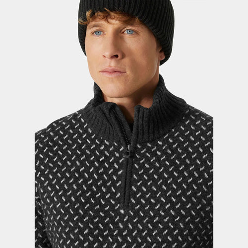 Helly Hansen RNLI Mens Arctic Icelander Half Zip, Ebony
