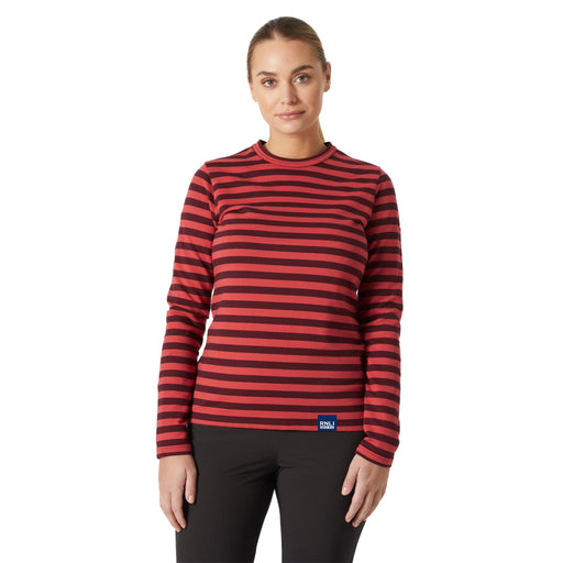 Helly Hansen RNLI Women's Arctic Ocean Long Sleeve T-shirt, Poppy Red