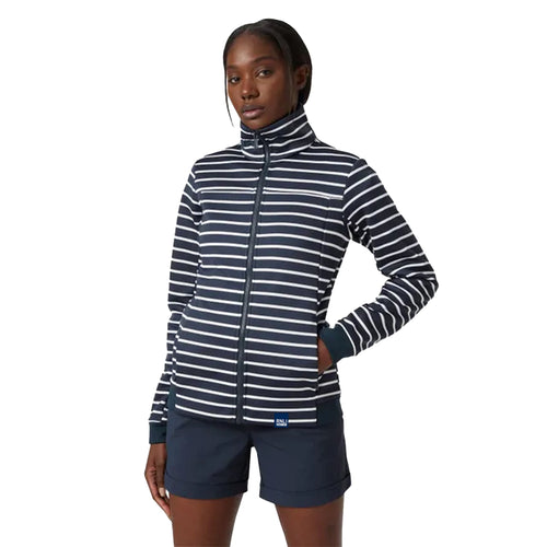 Helly Hansen RNLI Women's Fleece Jacket, Navy Stripe