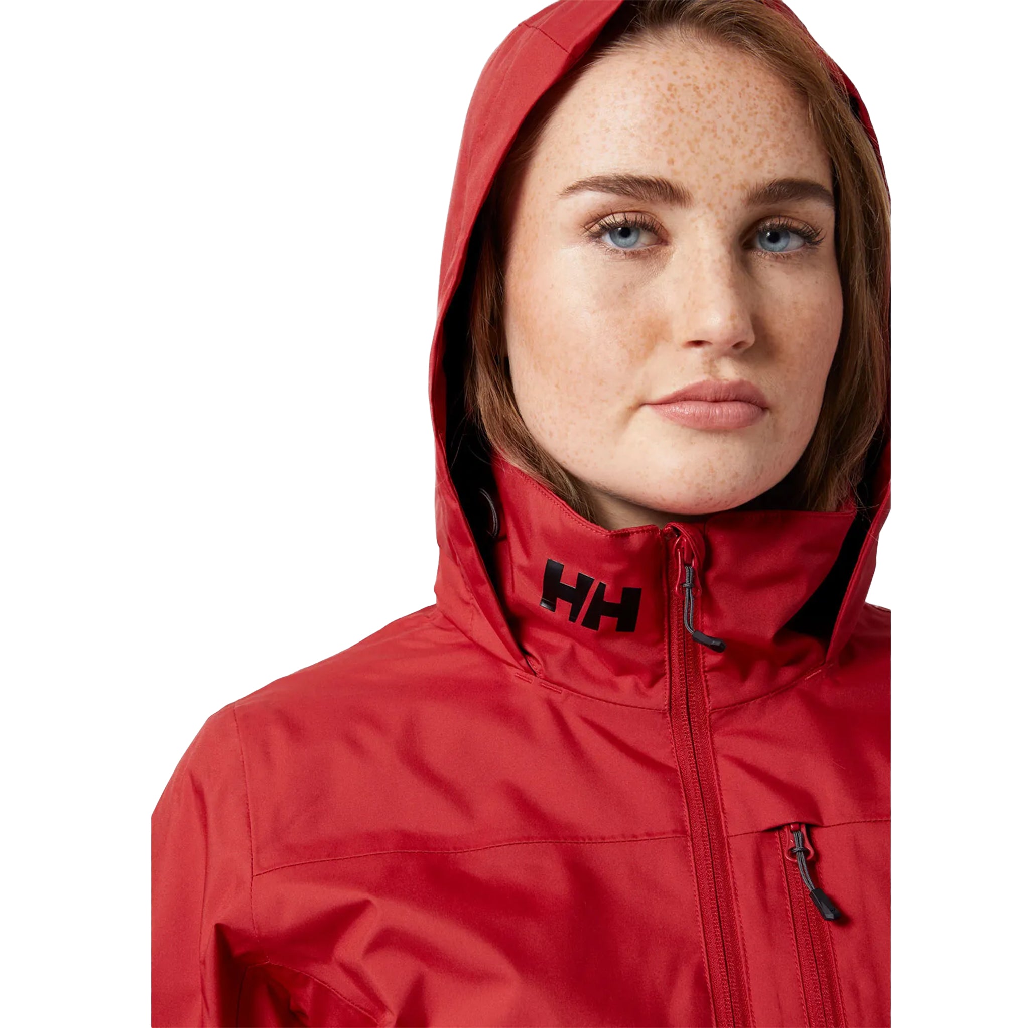 Helly Hansen RNLI Women s Hooded Midlayer Jacket Red RNLI Shop