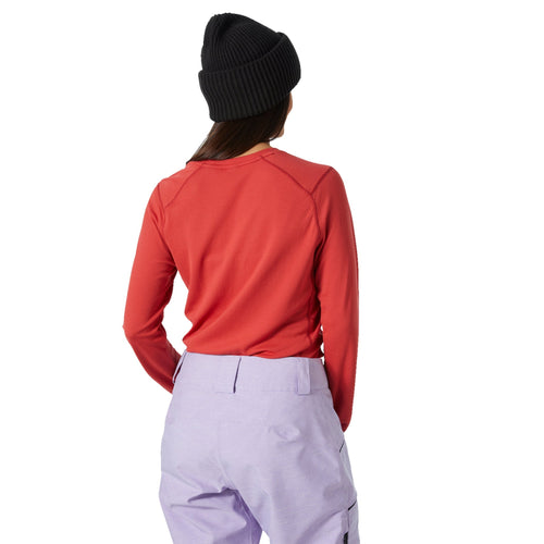 Helly Hansen RNLI Women's Lifa Active Long Sleeve T-shirt, Red