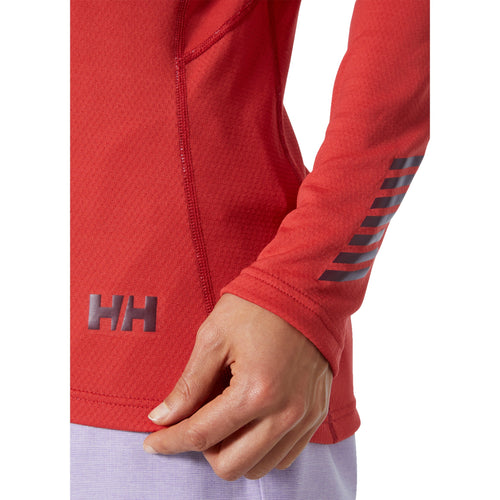 Helly Hansen RNLI Women's Lifa Active Long Sleeve T-shirt, Red