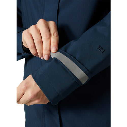 Helly Hansen RNLI Women's Sanna Rain Coat, Navy