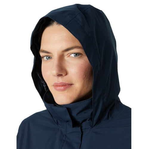 Helly Hansen RNLI Women's Sanna Rain Coat, Navy
