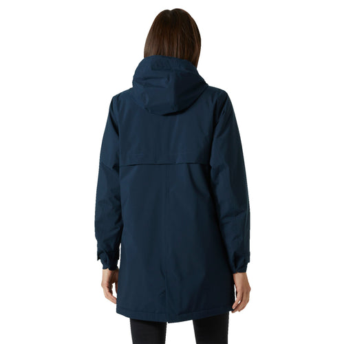 Helly Hansen RNLI Women's Sanna Rain Coat, Navy